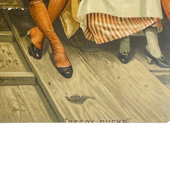 Charles Delort Vintage Decoy Ducks Lithograph Art Print - Picture 8 of 8